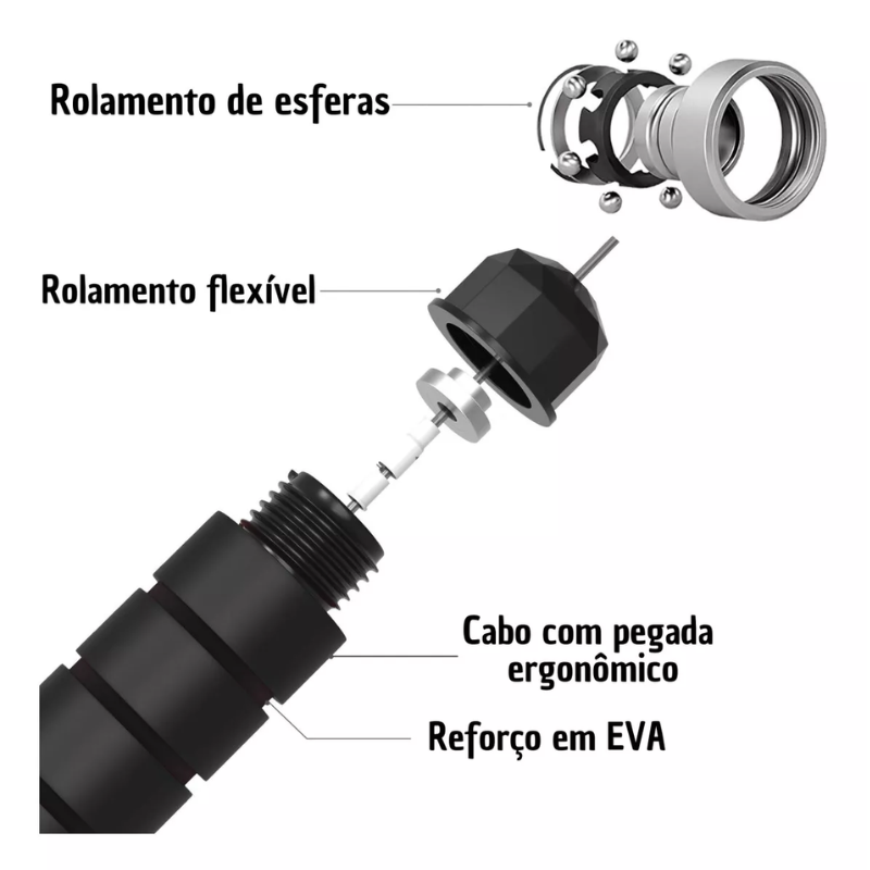 Corda de Pular Profissional 3M - BNVT